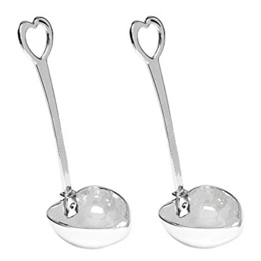 Wilton Candy Buffet Ladles Scoops Heart Shaped 2 Count Plastic Wedding Party